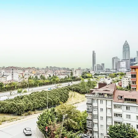 Cozy And Modern Studio With View In Atasehir Apartamento *